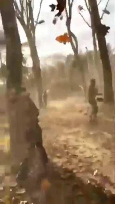 fireworks in netherlands create shockwave