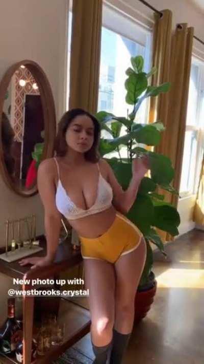 crystal westbrooks bts photoshoot