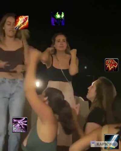 Everyone celebrating their class changes going into Shadowlands