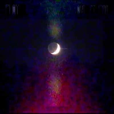 We sadly regret to inform you that the moon has woken up.