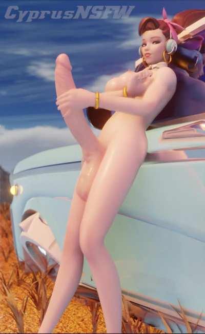 Cruiser D.va Commission - Nude Ver. (CyprusNSFW)