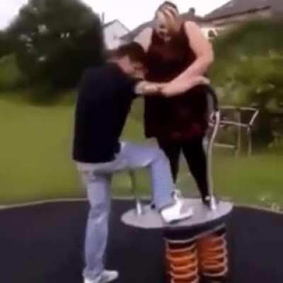 WCGW playing on the playground