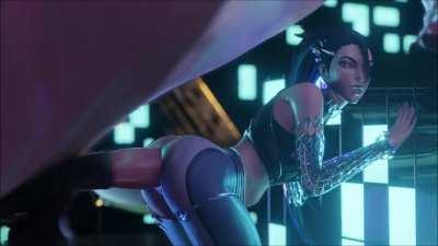 *Warning Beastality* Kai'sa fucked by a horse (theBartender) [League of Legends]