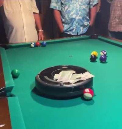 Blursed pool game