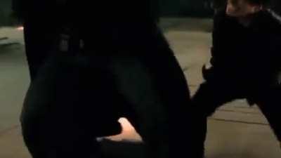 In my opinion this is the best fight scene across any Batman movie