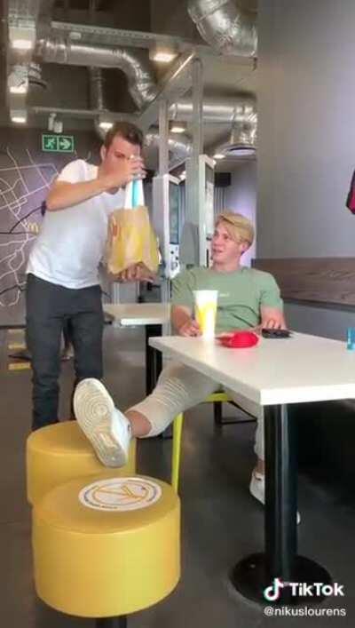 Homie going to conduct the real experiment