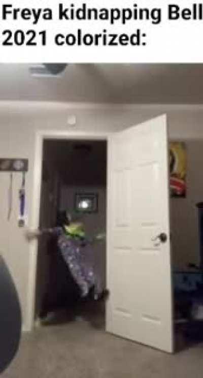 Day 6/14 of memes. colors are slightly inverted but basically what happened.