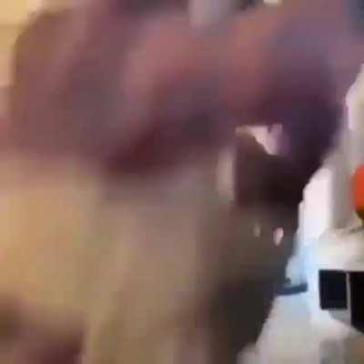 When I hear a zombie nearby and I'm in the middle of doing laundry