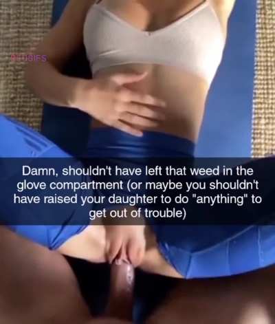 Your daughter was visiting home from college when she got pulled over by none other than the dickhead who made your life miserable in high school (source - c0c0nutavocad0)