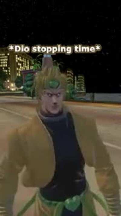 The moment dio realized