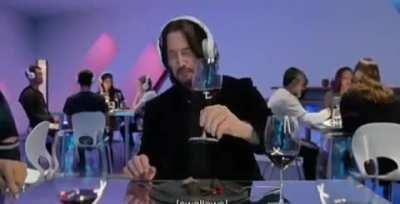 When you put on the end music track