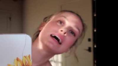 Like an adorable Jaws emerging