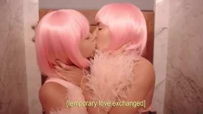 Cindy making out with Maddy Crum