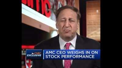 AMC CEO: Candidly, we think that’s a buying opportunity... we think some people are gonna make a lot of money as we get this corrected and our share price UNDOUBTEDLY RISES.” Translation: TO THE MOON 🚀