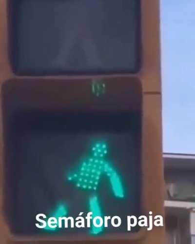 Semáforo paja
