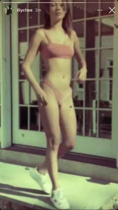 Lily Chee Bikini Slow Mo