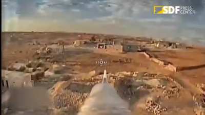 Additional SDF drone footage released today of their operations yesterday.