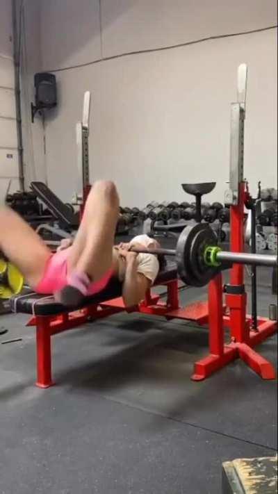 Next time get a spotter