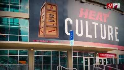 [Highlight] Miami Heat Dwyane Wade Hall of Fame Heat Ceremony and Pat Riley revealing to him there will be an 8 foot statue of Wade outside Heat Arena