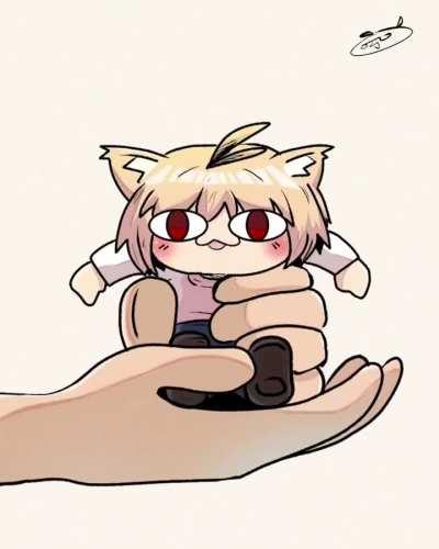 posting a Neco Arc meme every day: Day 69