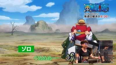 Zoro and Luffy swap actors