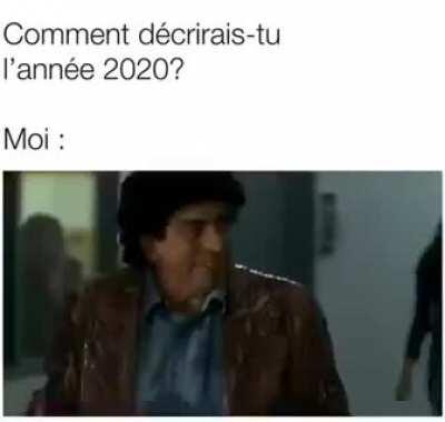 Comment décrirais-tu l'année 2020?