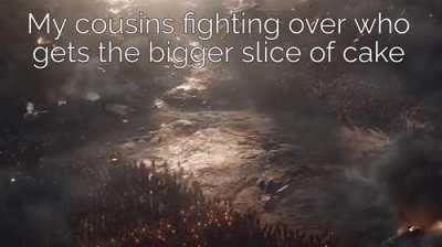 Haha already ate the entire thing