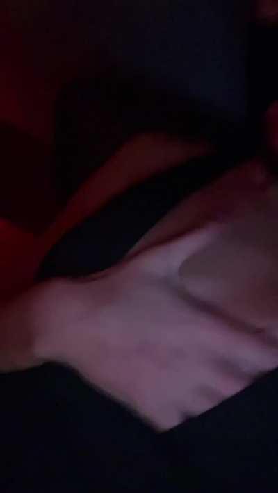 Cleaning up some treats from my latex hood