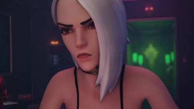 3D Animation Bondage Futa - Blowjob for Dickgirl