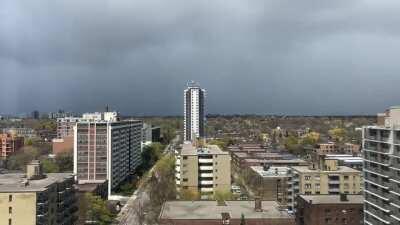 Toronto’s mental May weather time lapse.