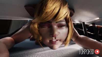 Psylocke destroys Squirrel Girl (TokPok3D) [Marvel Rivals]