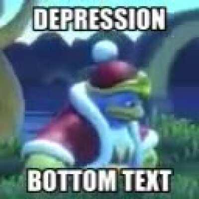 Dedede mains after dieing to their own gordo: