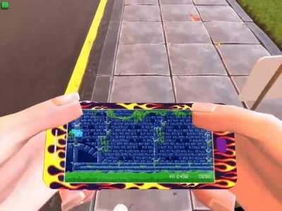 Just like the simulations (game: Double Dodgers)