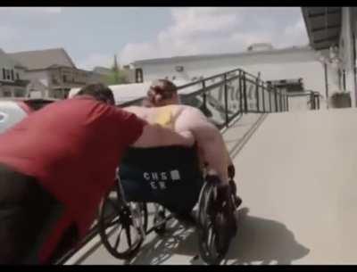 The fall at the end kills me