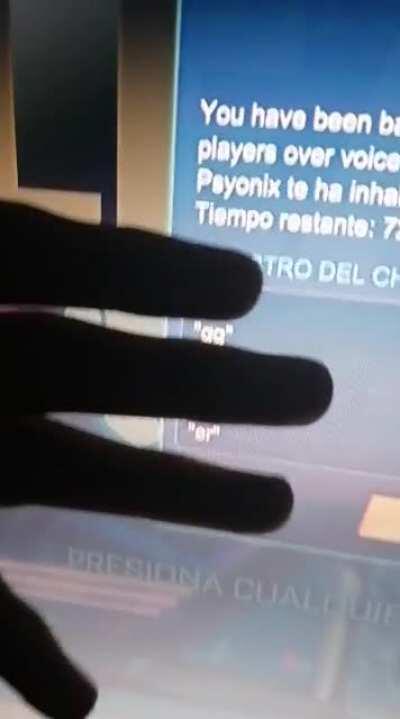 Me banearon en Rocket League por decir gg literalmente