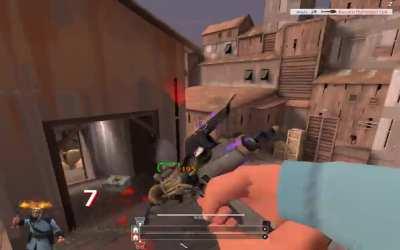 accepted my death with no rockets left to stop my fall, hit an edgebug by accident