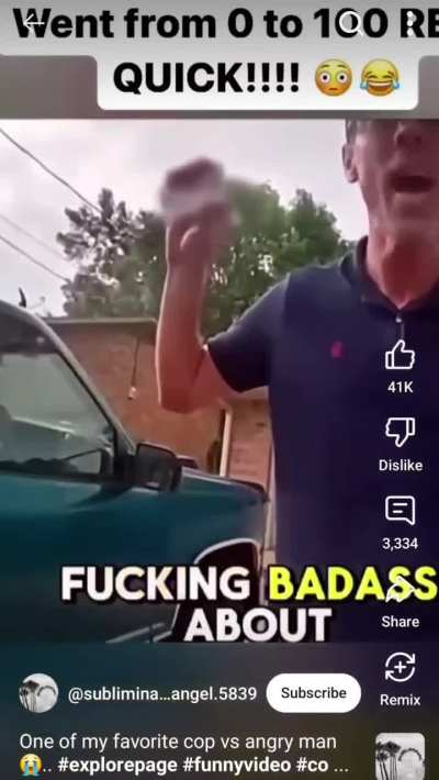 You gonna block the road?