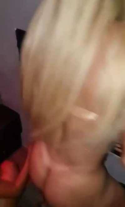 In one Gloryhole with my big cock transex friend Rayalla Queen