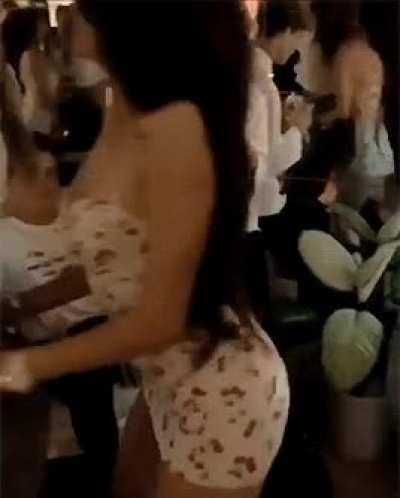 Madison beer throwing ass