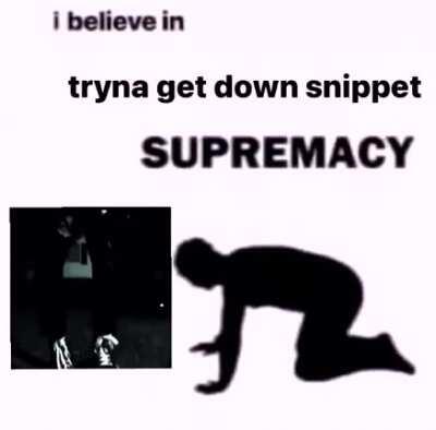 Tryna Get Down Supremacy⛷️