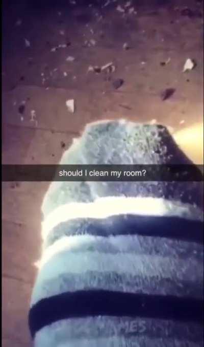Moldy room