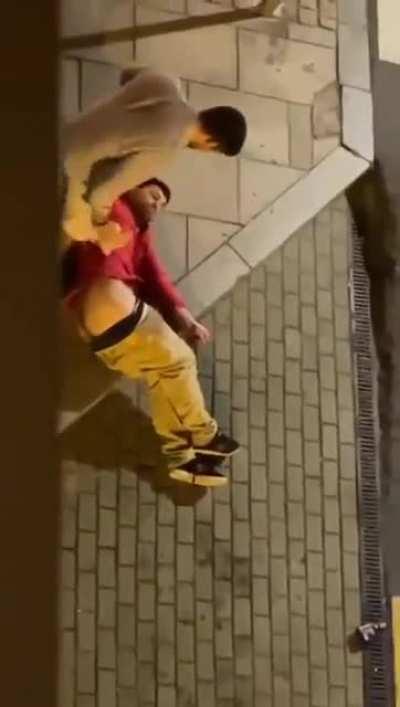 This guy have a golden friend. Original by u/PortugueseLibra.