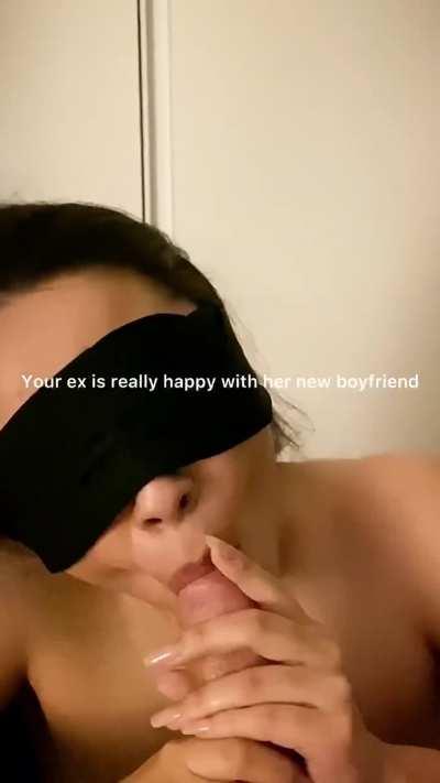 You asked her to stop cheating…