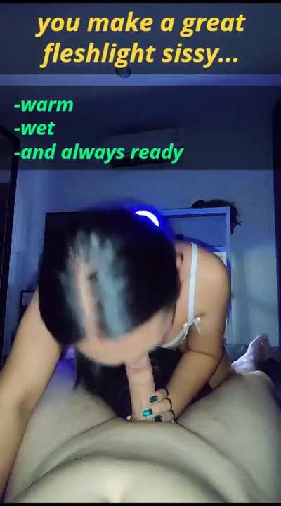 You're just a toy for men to use, sissy🫢