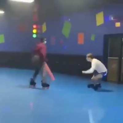 Who wants to go to the rink with me, because this looks awesome.