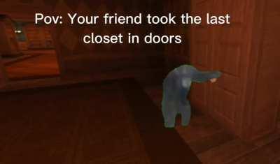 DOOR STUCK DOOR STUCK!