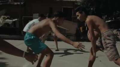 When you don't have the money for proper bullet time effects.