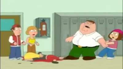 Man named Peter Murders stupid blonde child