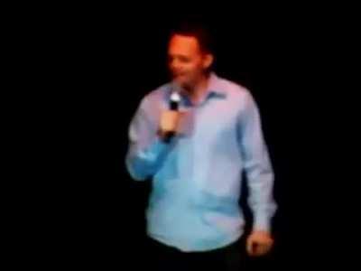 After seeing several comedians like Tracy Morgan, Bob Saget, and Dom Irrera booed, Bill Burr comes guns blazing and roasts a 10,000+ drunk crowd in Philadelphia, eventually winning them over in the end