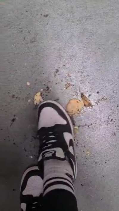 Food squish at the end of my shift 🍟👟